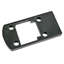 Türschloss komplett für Wandstärke 15-35 mm inkl 2 Schlüssel und Distanzplatte