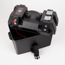 Carbest Universal Batteriebox Energy-Station mit Außenklemmen Batteriekasten