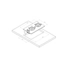 Carbest Camping Gaskocher 2-flammig - Einbau Campingkocher 30mbar Zündsicherung