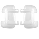 Carbest Spiegelprotektoren-Set passend f. Ducato lange Version weiß Spiegelschutz