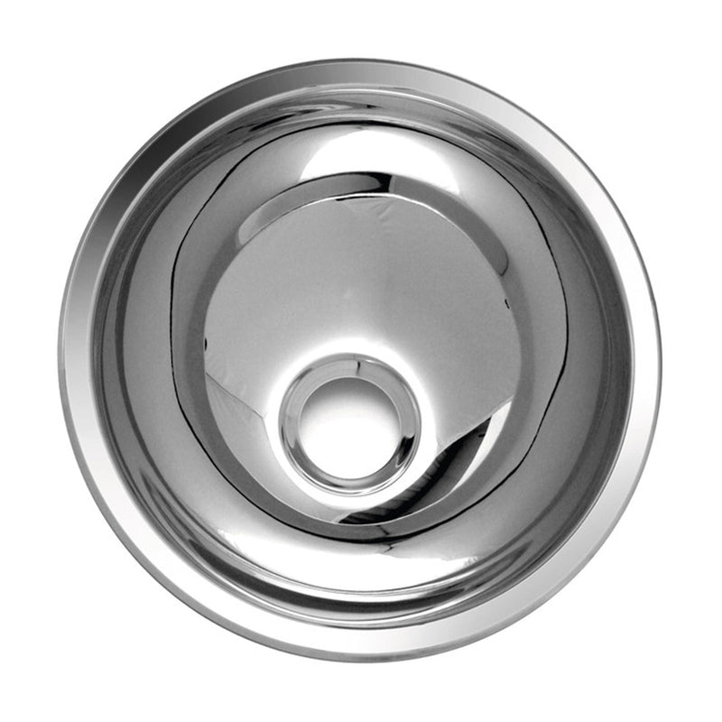 camping spülbecken Camping Spüle rund 22,5cm Edelstahl Einba