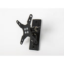 TV TFT-Halterung Wall Mount S, schwarz matt, 114x114x98 mm, bis 10 kg, Wohnwagen