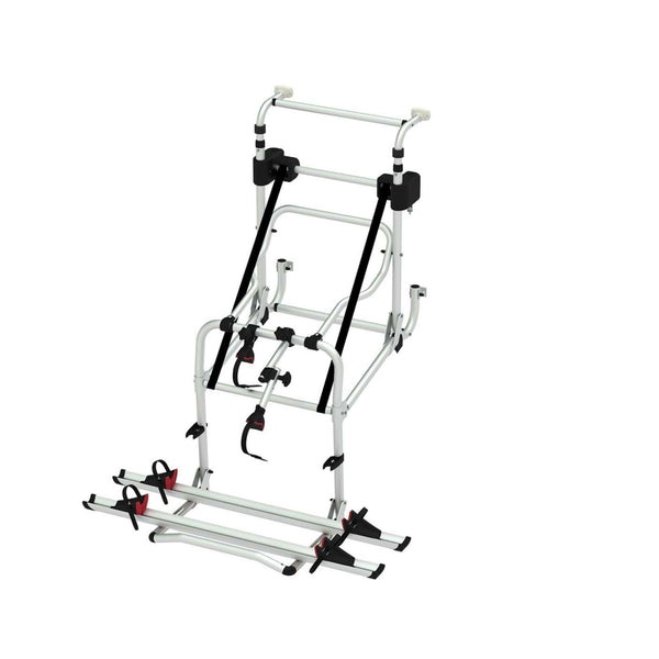 Fahrradträger mit zwei Radablagen für E-Bikes, absenkbarer Kupplungsträger