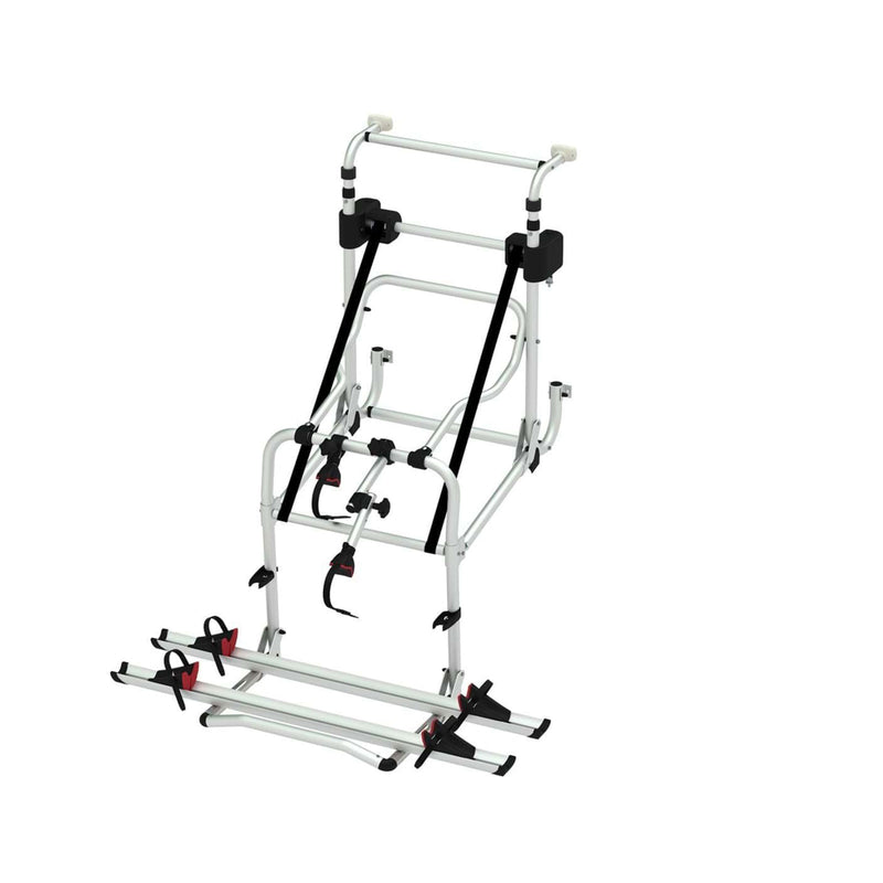 Fahrradträger mit zwei Radablagen für E-Bikes, absenkbarer Kupplungsträger