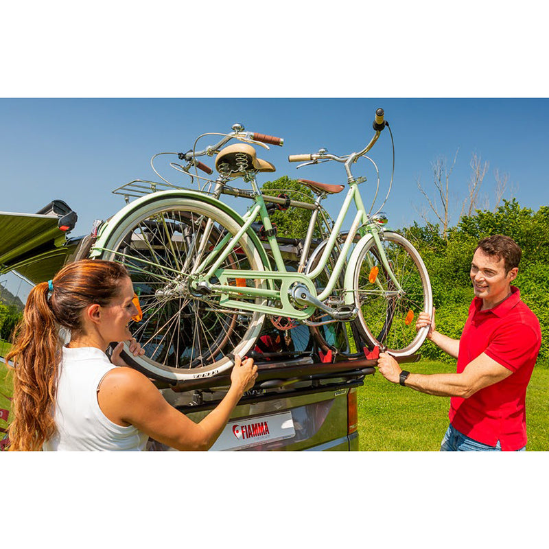 Fahrradträger Fiamma Carry Bike Pro Black VW T6 | Heckklappe |  60Kg Traglast