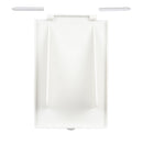 Deckel für CEE Aussensteckdosen | weiß | Spritzwasser geschützt | Ersatzdeckel