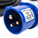 CEE Camping Set Kabeltrommel 25M - 10M Kabel - Sicherheitsbox - Adapter Schuko – Freizeitschmiede GmbH & Co. KG