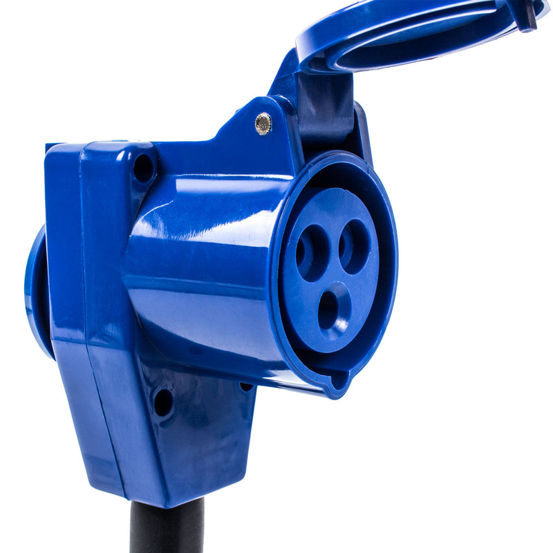 CEE Neopren Verlängerungskabel, Winkelstecker 10m, 3500W, 16A, 1,5mm