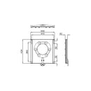 2x Drehkonsole passend f. Fiat Ducato ab 2006 Fahrer + Beifahrerseite X250-X290