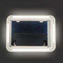 Dachhaube 70x50cm Zwangsbelüftung mit LED + Dichtmittel Dachluke für Wohnmobil