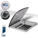 roofSTAR 4 Dachfenster 40x40 LED Dachluke für Wohnmobil mit Motor und Dichtmasse – roofSTAR