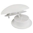 Dachlüfter Wohnmobil 20 cm weiß Dachstärke 20-45 mm Bohrung 90 mm Insektengitter