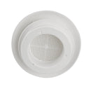 Dachlüfter Wohnmobil 20 cm weiß Dachstärke 20-45 mm Bohrung 90 mm Insektengitter