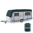 Wohnwagen & Wohnmobil Schutzdach | wintertauglich | viele Größen | Midnight Olive