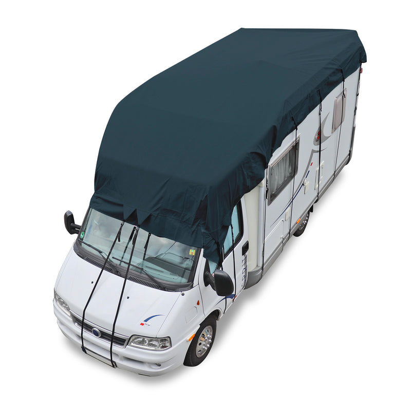 Wohnwagen & Wohnmobil Schutzdach | wintertauglich | viele Größen | Midnight Olive