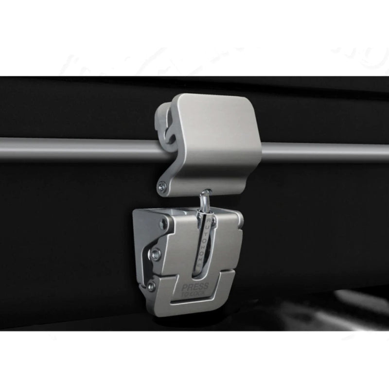 Autohome Hartschalen Dachzelt COLUMBUS Variant - MEDIUM X-Long Black Storm 145x230cm