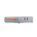 Autohome Stoff-Dachzelt OVERLAND - Small - 130x220cm Grau - inkl. Alu-Leiter
