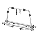 Deichsel Fahrradträger Wohnwagen | 2 Fahrräder |  40Kg belastbar | klappbar – HTD