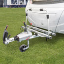 Deichsel Fahrradträger Wohnwagen | 2 Fahrräder |  40Kg belastbar | klappbar