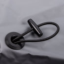 Deichselhaube Grau PVC 87,5 x 61 cm inkl. Befestigungsbänder