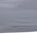 Deichselhaube Grau PVC 87,5 x 61 cm inkl. Befestigungsbänder