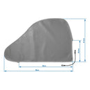 Deiwo Essential Wohnwagen Schutzhülle 550x220x250cm inkl Deichselhaube Abdeckung - Bild 12