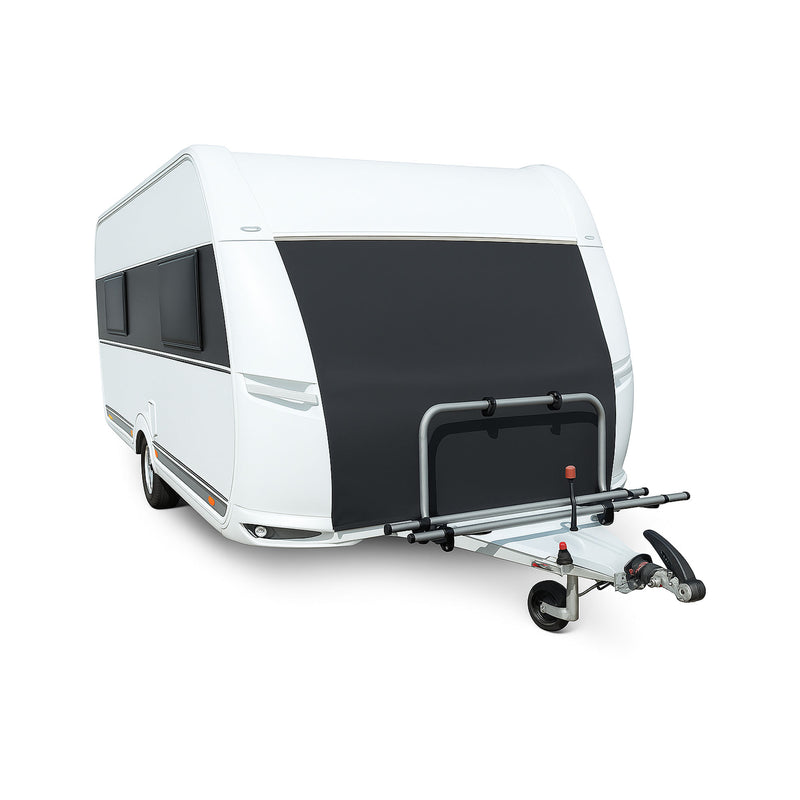 deiwo® Bugschutzplane für Wohnwagen 140x160 cm – Wetterfest Befestigung mit Kederschnur
