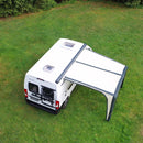 Luft Sonnensegel 300 Air inkl. Seitenwände 300x250 cm 2000 mm Wassersäule