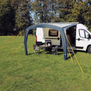 Luft Sonnensegel 400 Air inkl. Seitenwände 400x250 cm 2000 mm Wassersäule