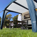 Luft Sonnensegel 400 Air inkl. Seitenwände 400x250 cm 2000 mm Wassersäule