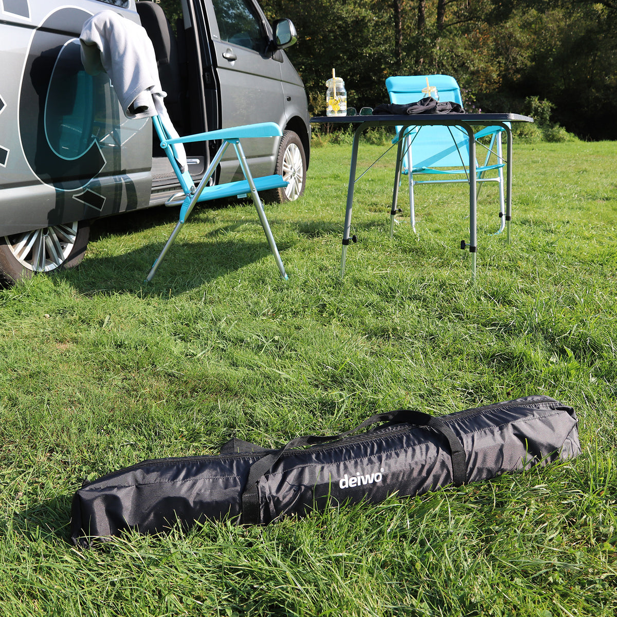 deiwo essential sonnensegel Sonnendach Sonnensegel grau 250x240 cm