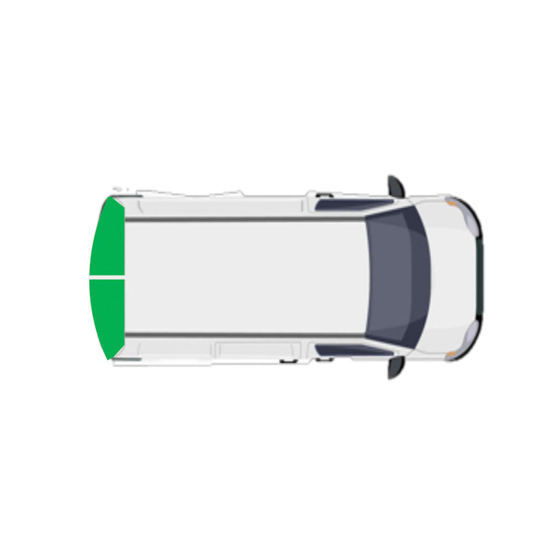 Thermomatte 2tlg. Hecktür passend für Trafic, Vivaro, Primastar Bj. 2002-14