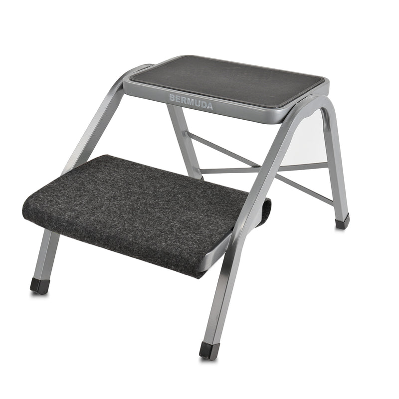 Doppeltrittstufe | inkl Filz-Fussmatte | gummiert | 4kg | bis 150 kg |