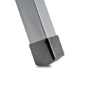 Doppeltrittstufe | 634x381x380mm | gummiert | 4kg | bis 150 kg | Grau