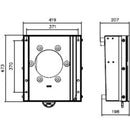 Drehkonsohle Fahrerseite erhöht passend für Spacetourer und Baugleiche ab 2016