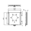 2x Drehkonsole passend für Transit Tourneo Custom für Fahrerseite Beifahrerseite