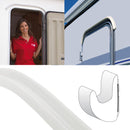 Mini Regenrinne Drip Stop Fiamma, Polyvinylchlorid, 75 cm, weiß