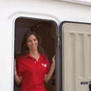 Mini Regenrinne Drip Stop Fiamma, Polyvinylchlorid, 75 cm, weiß