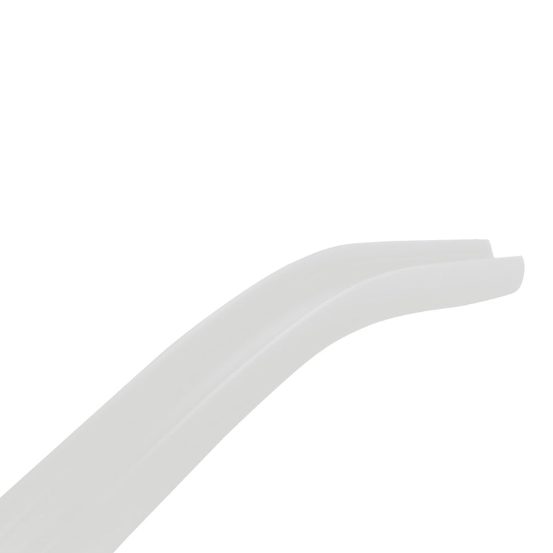 Mini Regenrinne Drip Stop Fiamma, Polyvinylchlorid, 75 cm, weiß