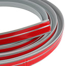 Regenrinne Drip Stop Fiamma, Polyvinyl, 300 cm, grau