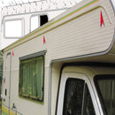 Regenrinne Drip Stop Fiamma, Polyvinyl, 300 cm, grau