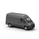 SET Fiamma Vent klar 28x28cm Dachfenster inkl. 2x Dichtstoff und Adapterrahmen passend für Ducato – Fiamma
