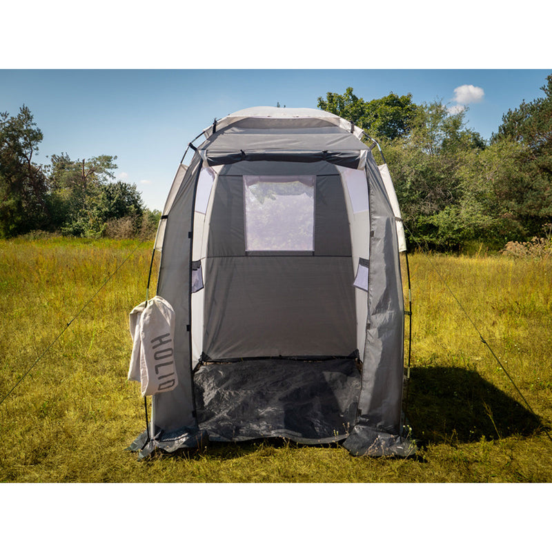 Duschzelt Campalto Umkleidezelt 150x150cm, Höhe 210cm für Strand, Camping