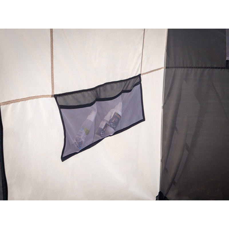 Duschzelt Campalto Umkleidezelt 150x150cm, Höhe 210cm für Strand, Camping