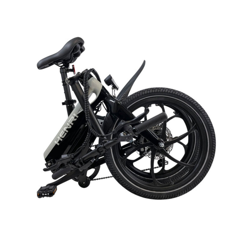 Blaupunkt HENRI 20" E-Faltrad Schwarz Shimano 6-Gang E-Bike Fahrrad Klapprad