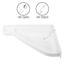 Eckwaschbecken klein + Ablauf Wasserablaufgarnitur Schlauch 3/4'