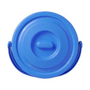 Eimer 5 Liter mit Deckel Campingeimer blau Mehrzweckeimer Wasch- und Spüleimer