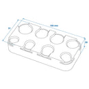 2er Set Euro Münzhalter Münzsammler Münzspender Münzbox Wohnwagen Wohnmobil Auto