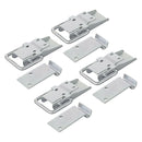 4er Set Spannverschluss Exzenterverschluss verstellbar 140x7mm inkl. Gegenhalter