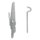 2er Set Spannverschluss Exzenterverschluss verstellbar 140x7mm inkl. Gegenhalter